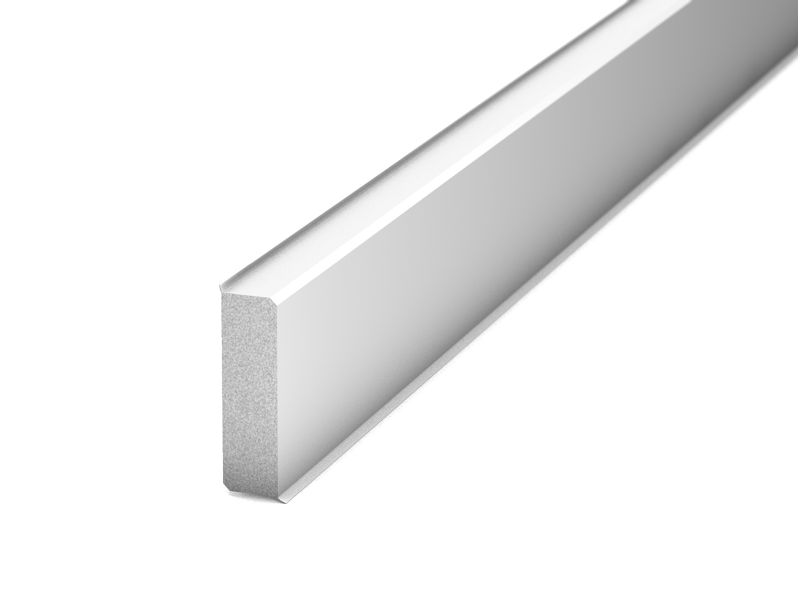 Prinz Hartschaum Sockelleiste Tondo, weiß inkl. Dichtlippen