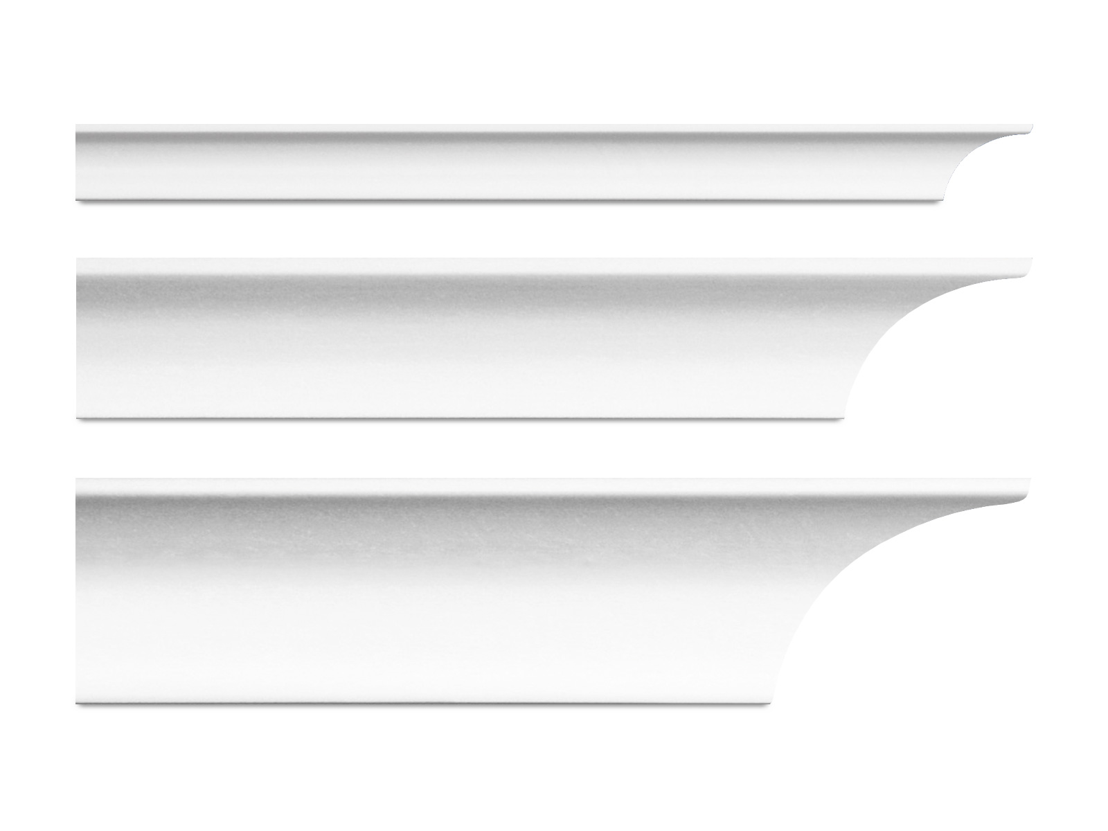 Deckenleiste Styroporleiste A weiß lackierbar