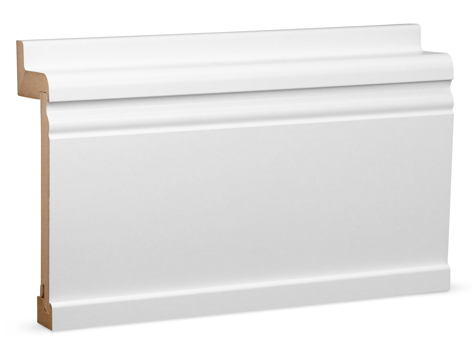 Heizungsrohrverkleidung 66 x 185 mm - Hamburger Profil weiß RAL9016