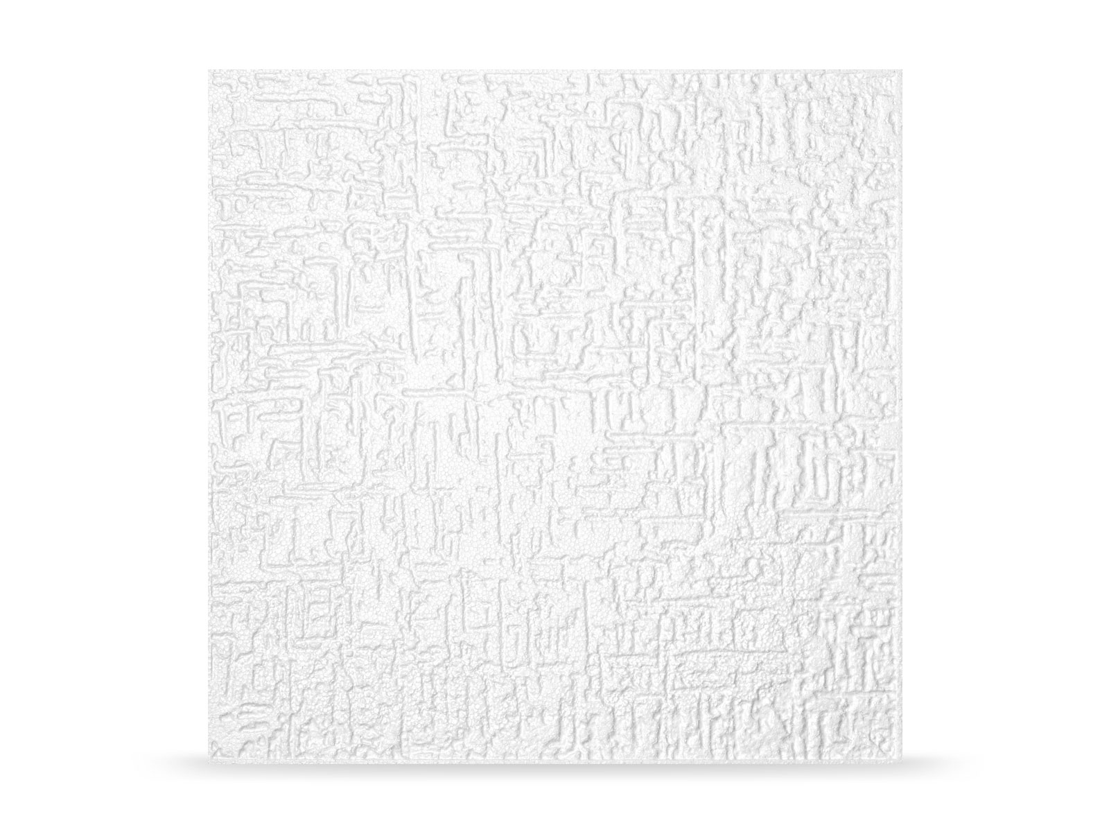 Deckenverkleidung Styropor D80 Weiß (50x50cm) 8er-Set