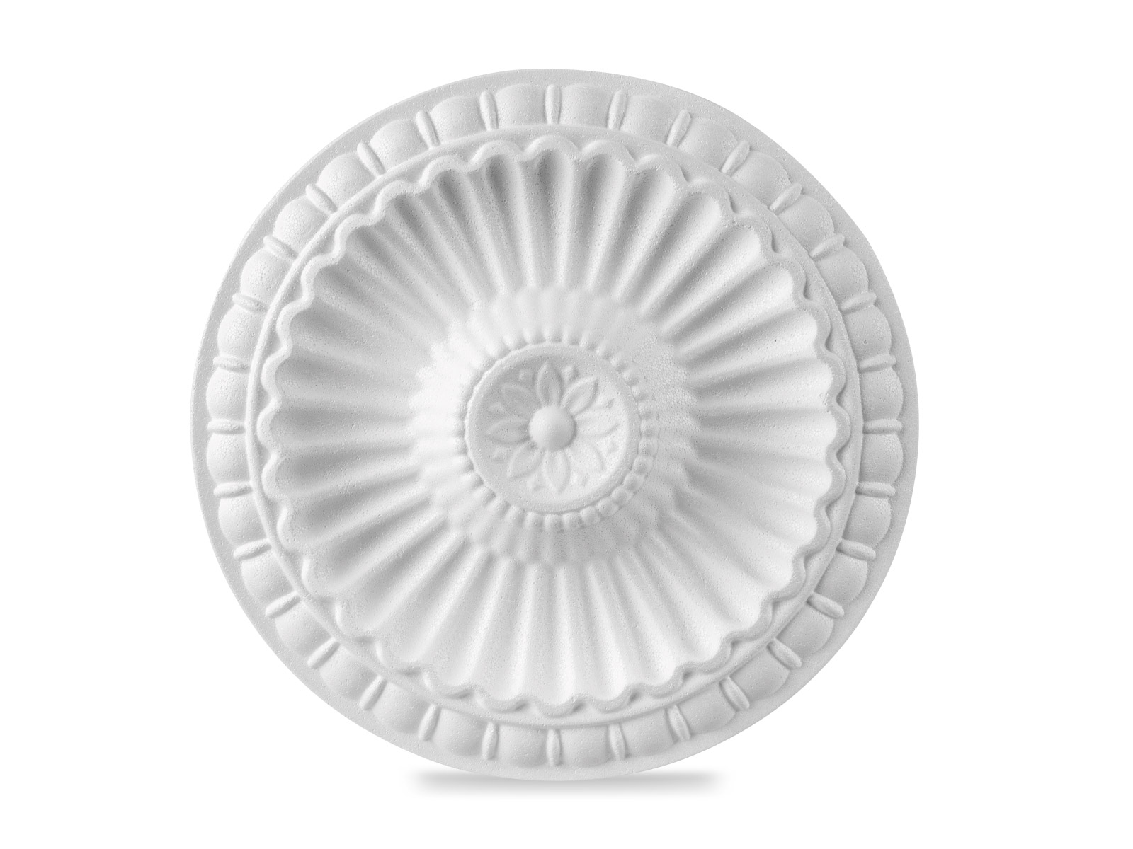 Deckenrosette Julia Styropor rund Ø 28cm