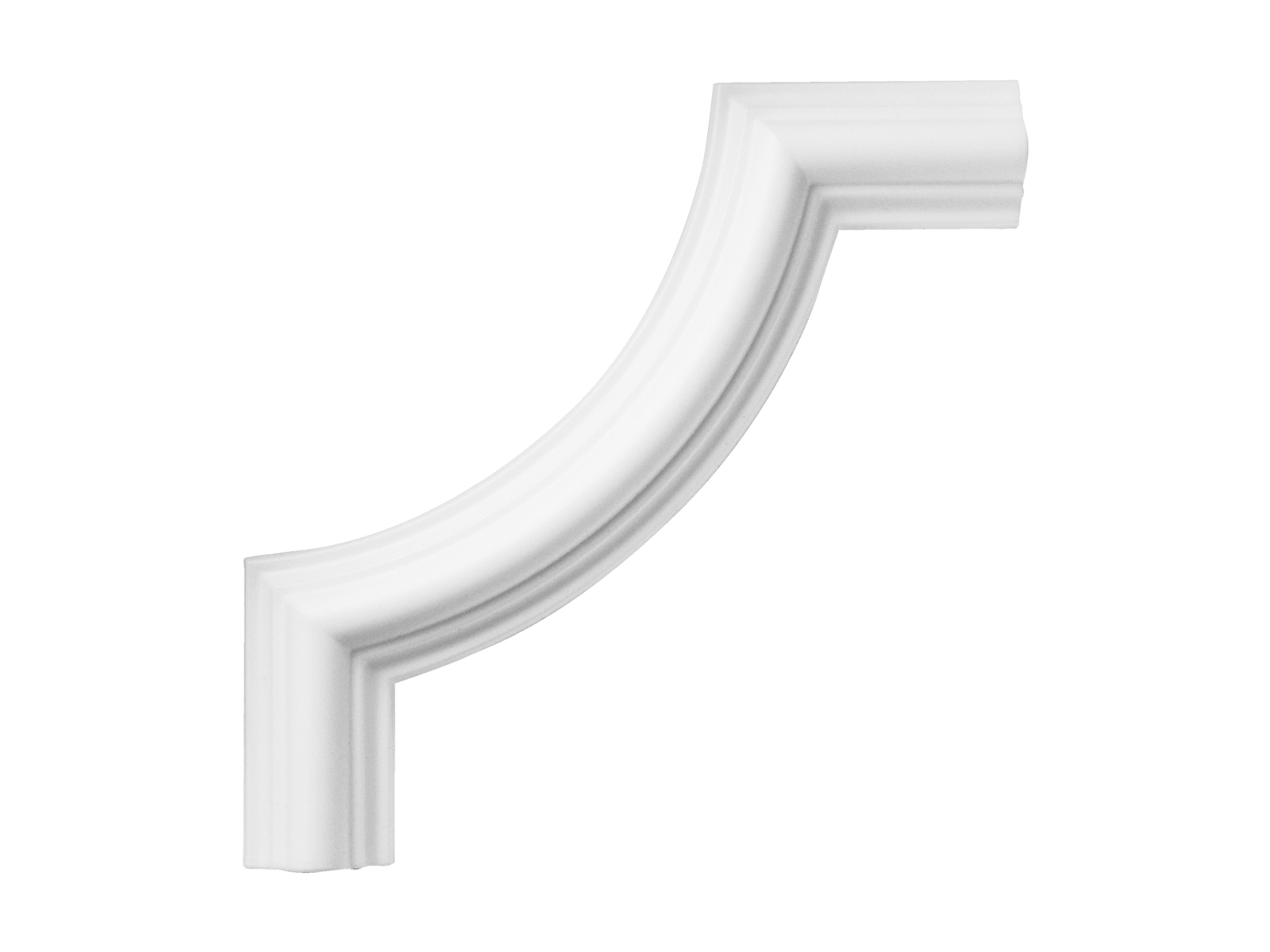 Viertelbogen BW 11 Styropor Radius Set (115mm, 4 Stk.)