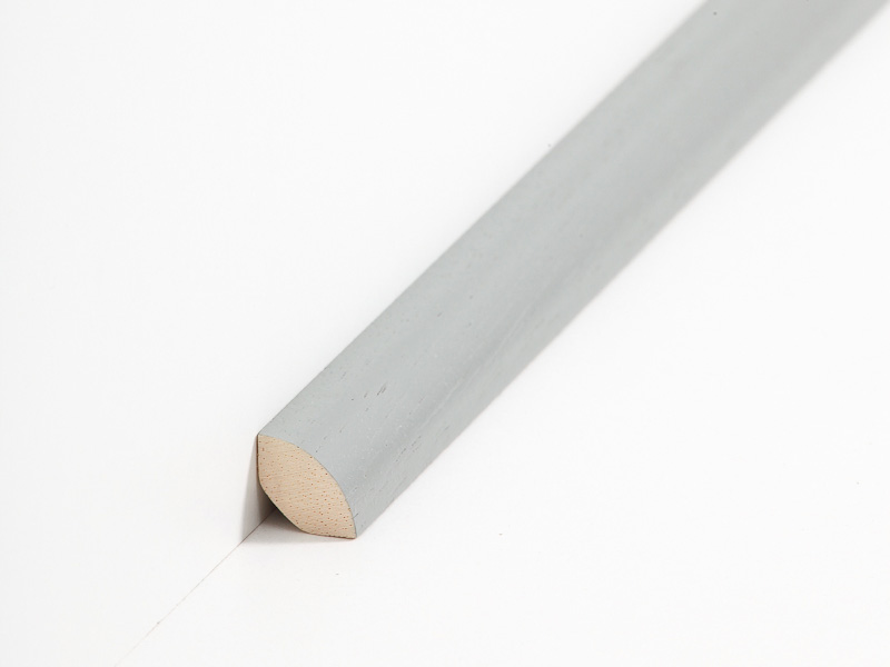 Südbrock Viertelstab 14 x 14 mm dunkelgrau lackiert