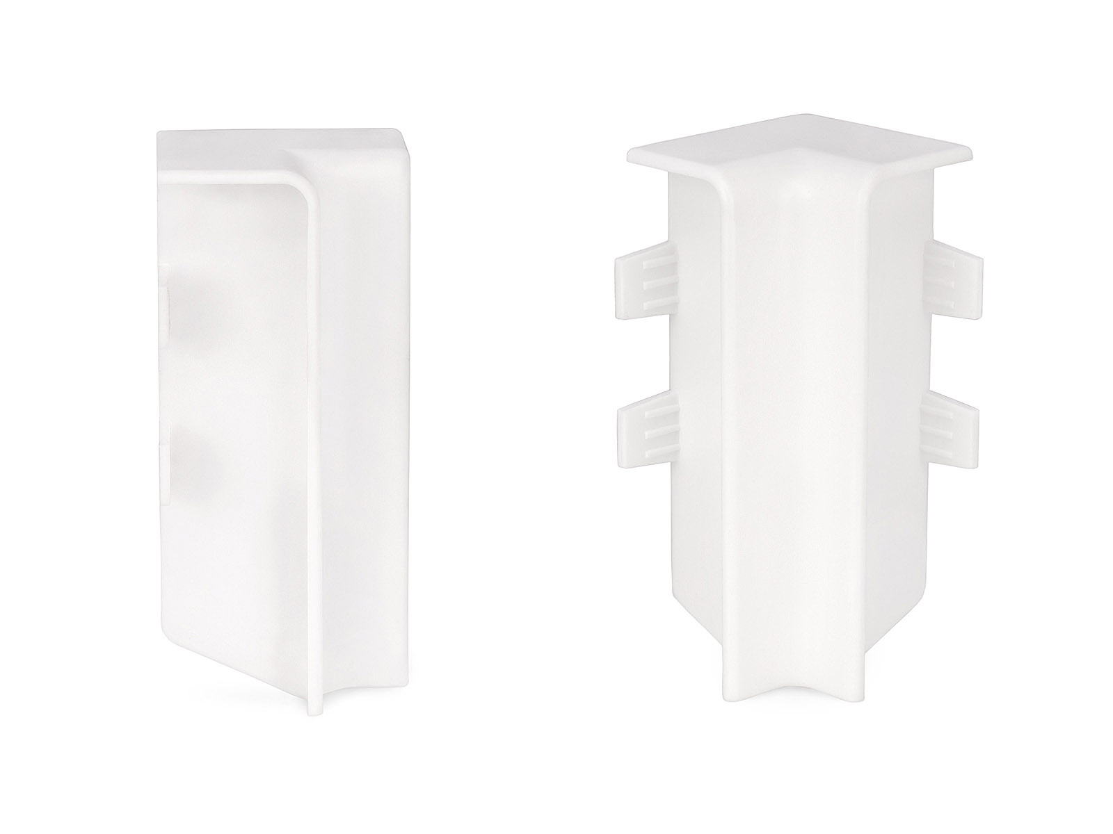 Innenecken für Modern-Profil Fußleisten weiß (2 Stück)