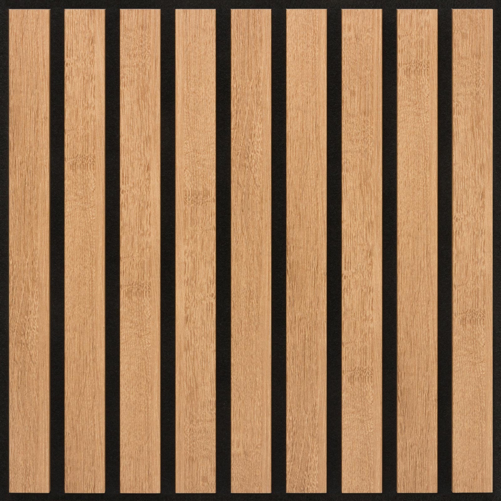 Akustikpaneele Eiche Bronze 50x50 cm 4er Set Frontansicht