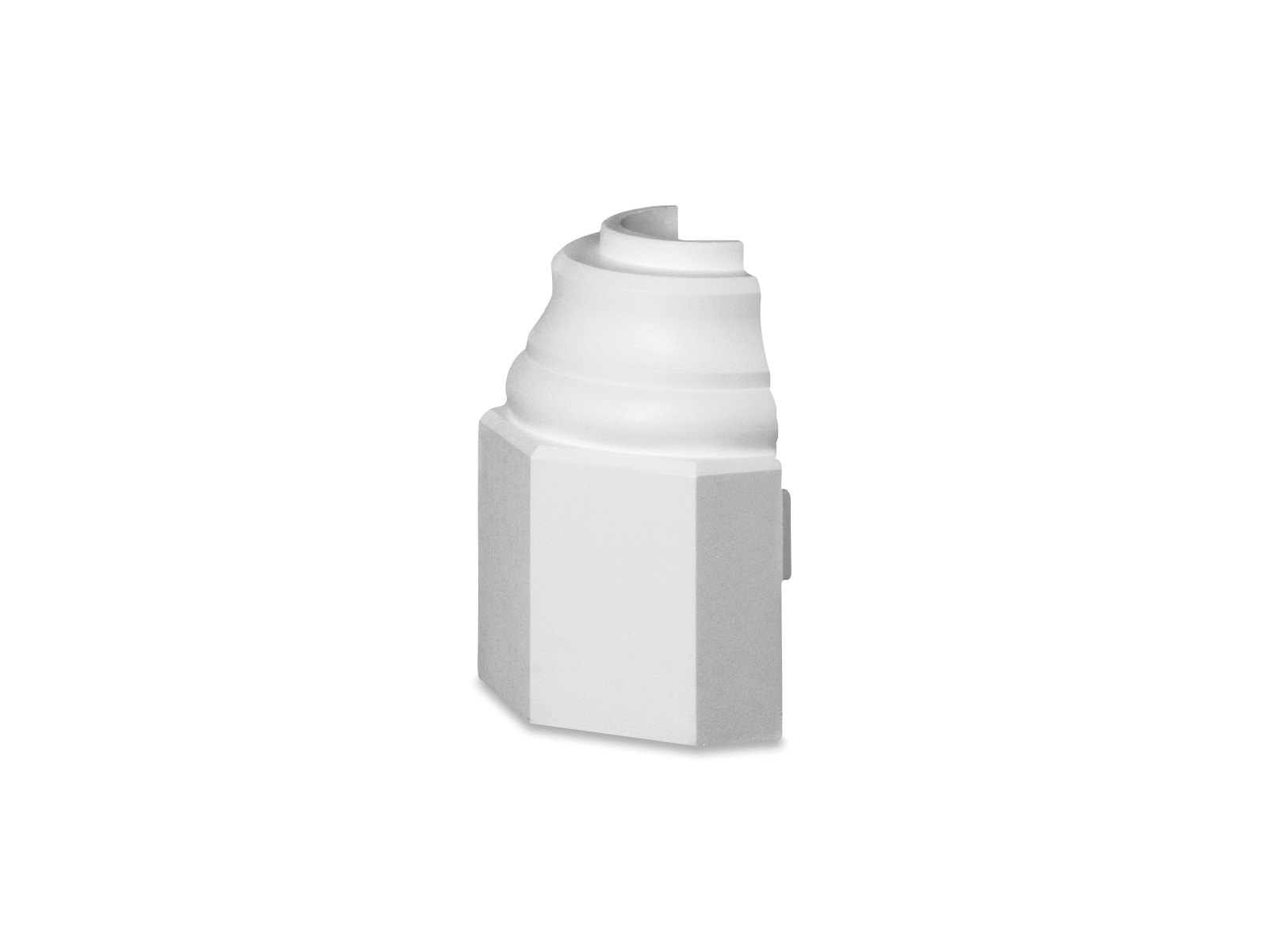 Styropor Halbsäulenfuß HS 22 (Ø325mm)