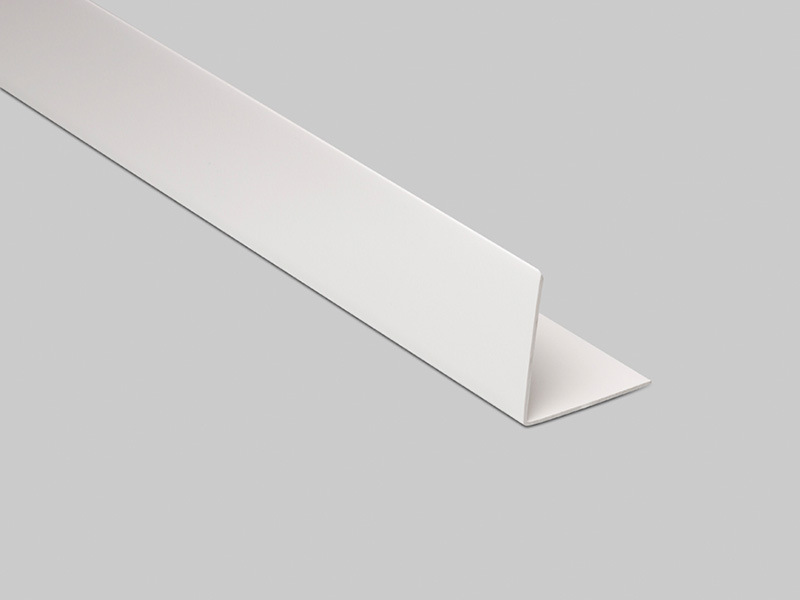 Winkelleiste Kunststoff selbstklebend weiß (40x40mm)