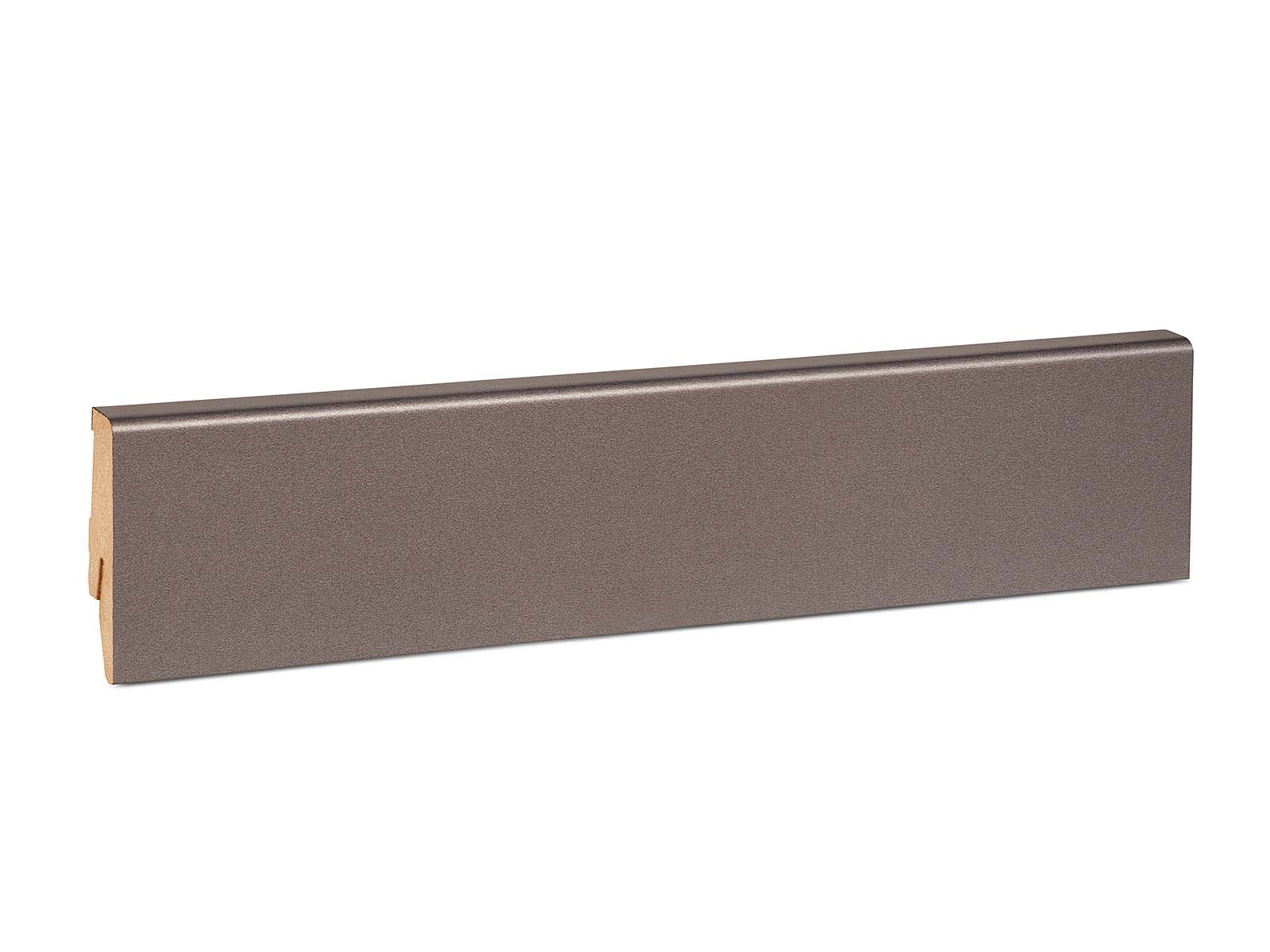 MEGA MDF Fußleiste foliert Anthrazit (16x58mm)