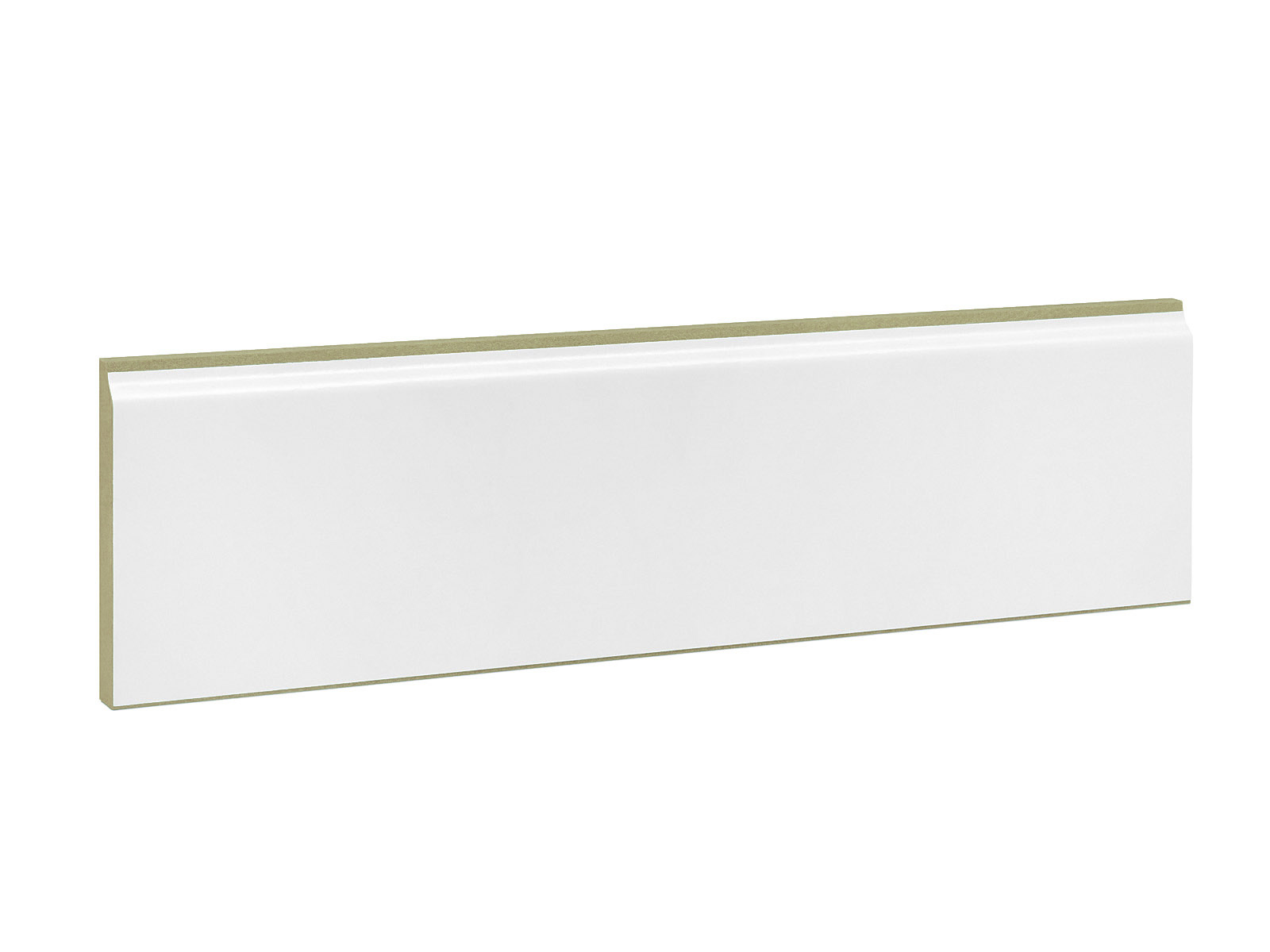 Feuchtraum Mittelteil MDF weiß RAL9016