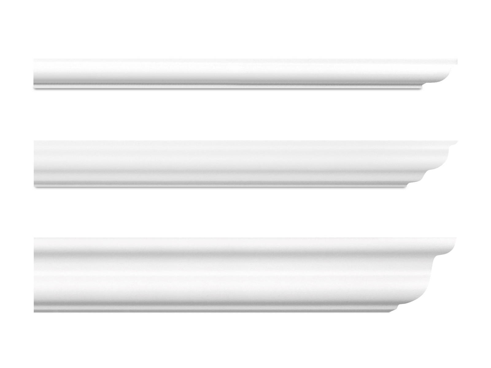 Wandleiste Styropor Zierleiste weiß