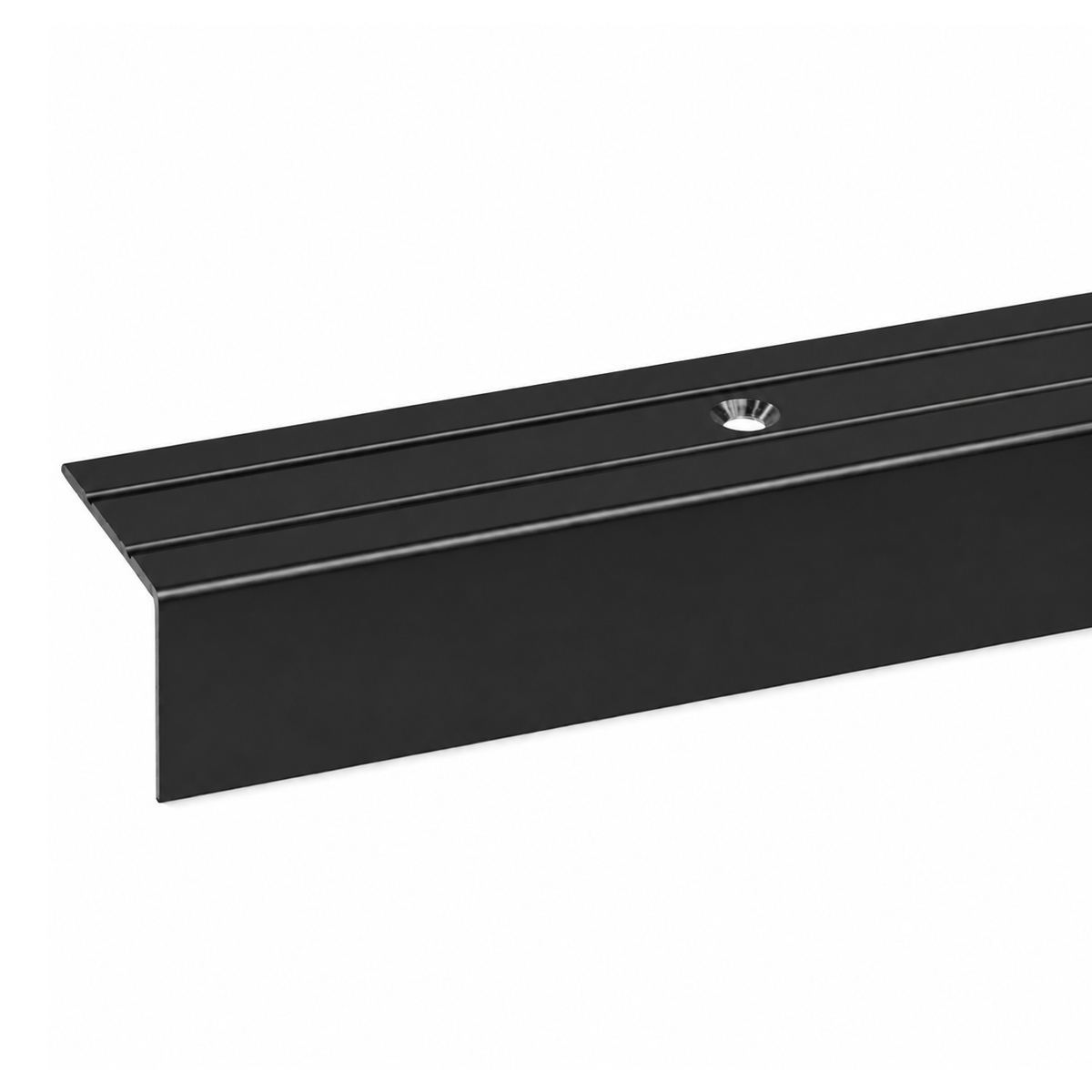 Winkelprofil zum Schrauben Schwarz | Breite: 24 mm