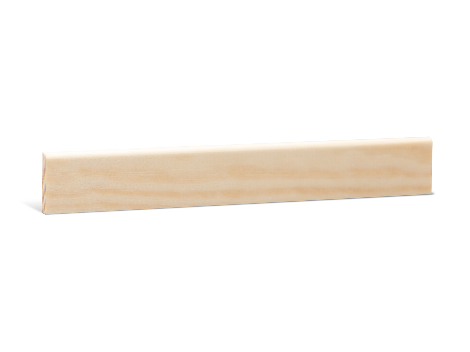 Tischkantleiste Kiefer Massivholz roh (5x30mm)