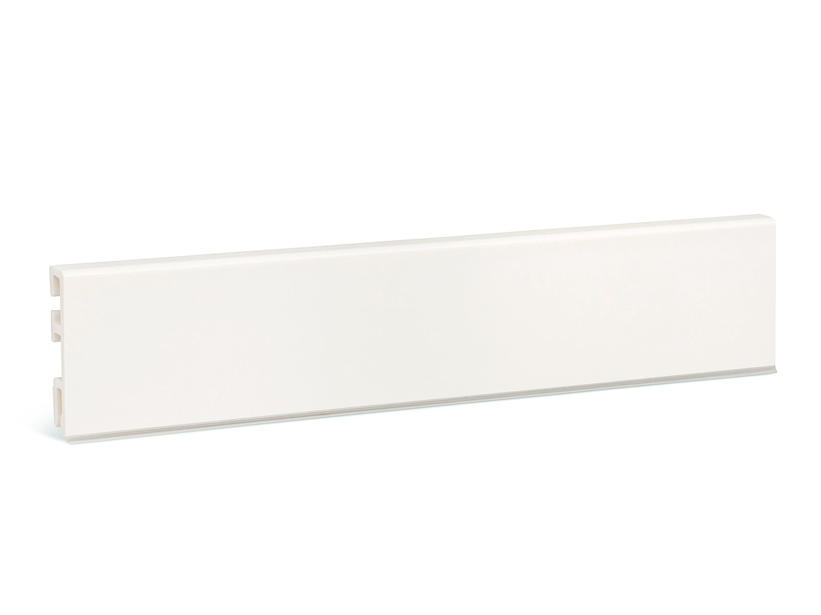 Selbstklebende PVC Sockelleiste weiß, USL60 Cubica