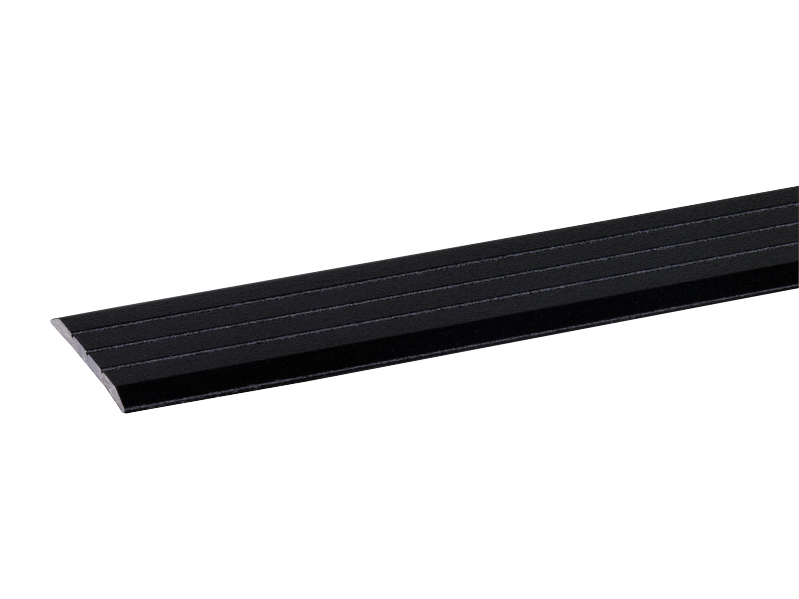 Übergangsprofil Aluminium Schwarz Selbstklebend
