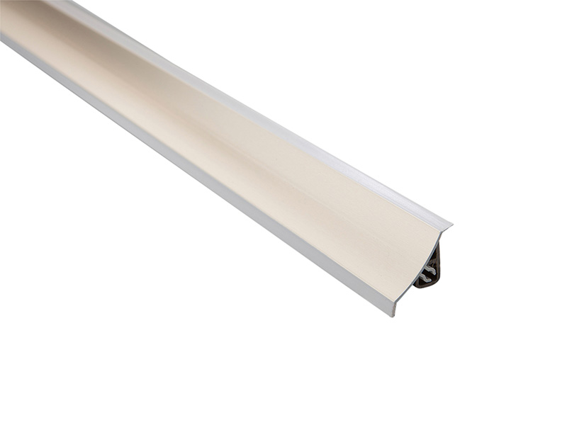 Primo PVC Küchenleiste Stahl 23x25mm inkl. Montageprofil