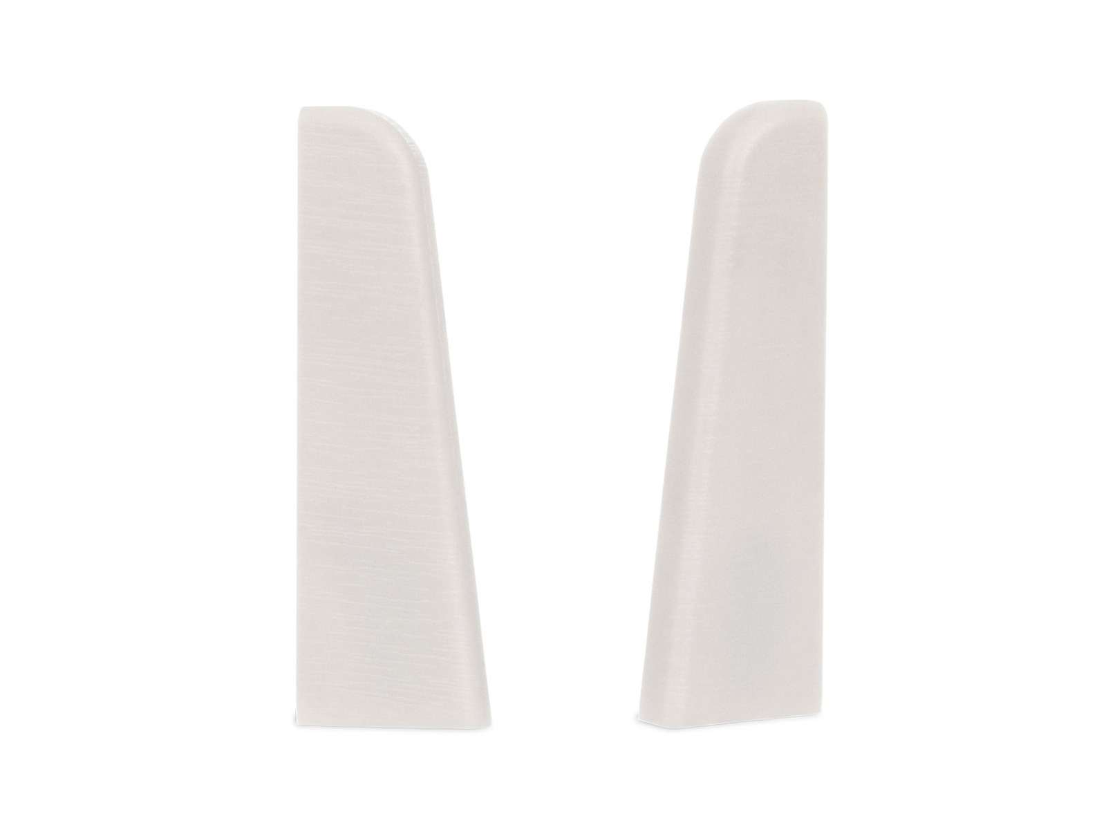 Endkappen R/L für Döllken Hartschaum Sockelleiste USL60-Clip in Weiß