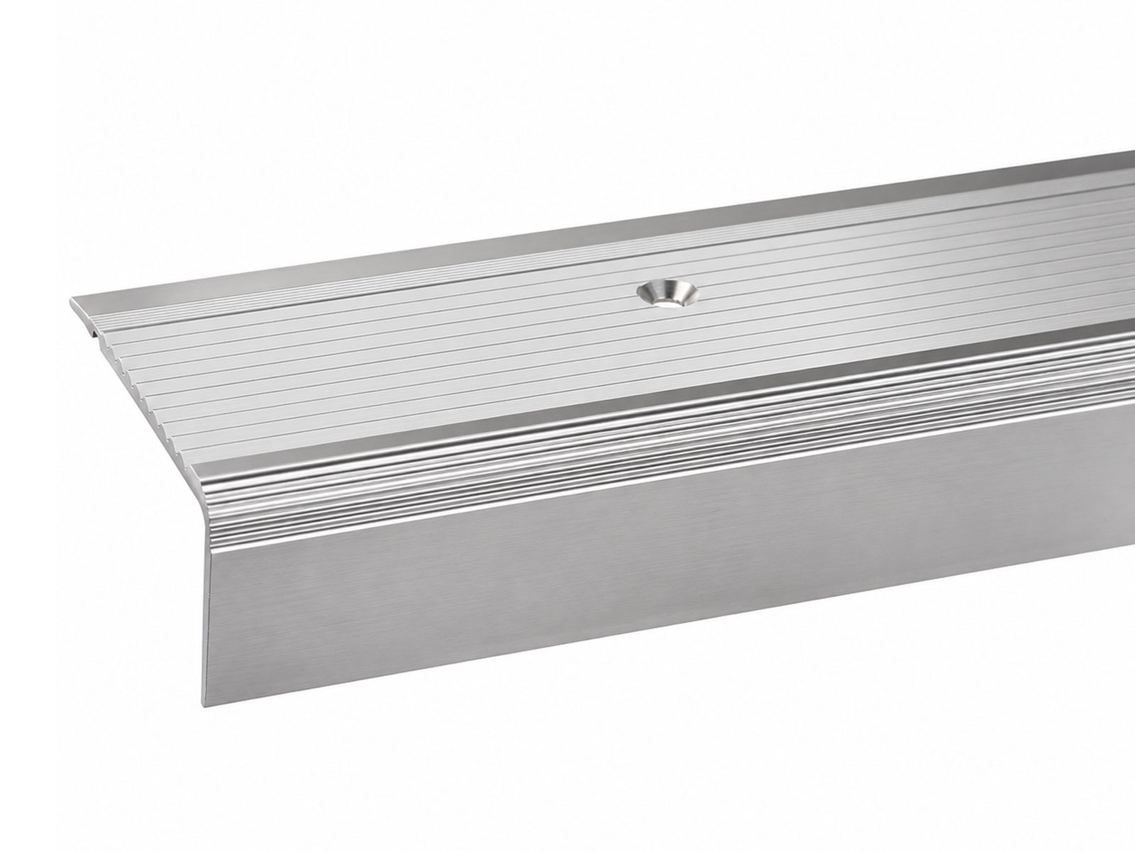 Winkelprofil zum Schrauben Edelstahl matt | Breite: 45 mm