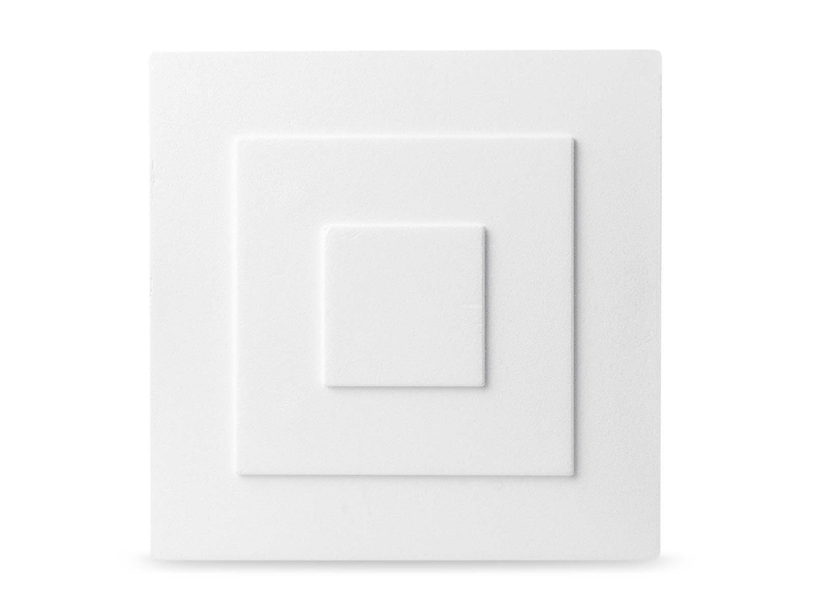 Deckenrosette Styropor quadratisch (32x32cm)