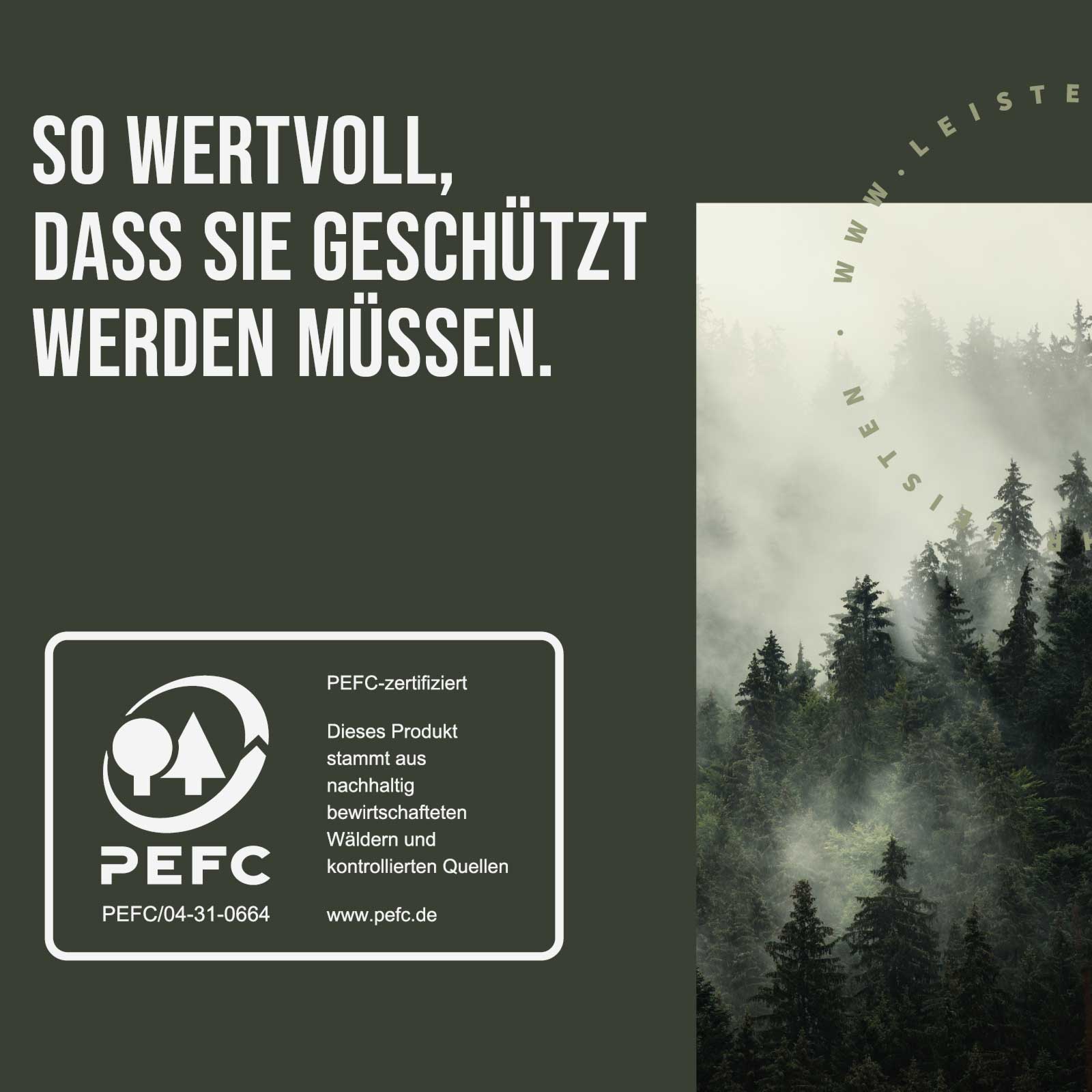 Akustikpaneele Eiche Rustikal 2er Set mit PEFC Zertifizierung