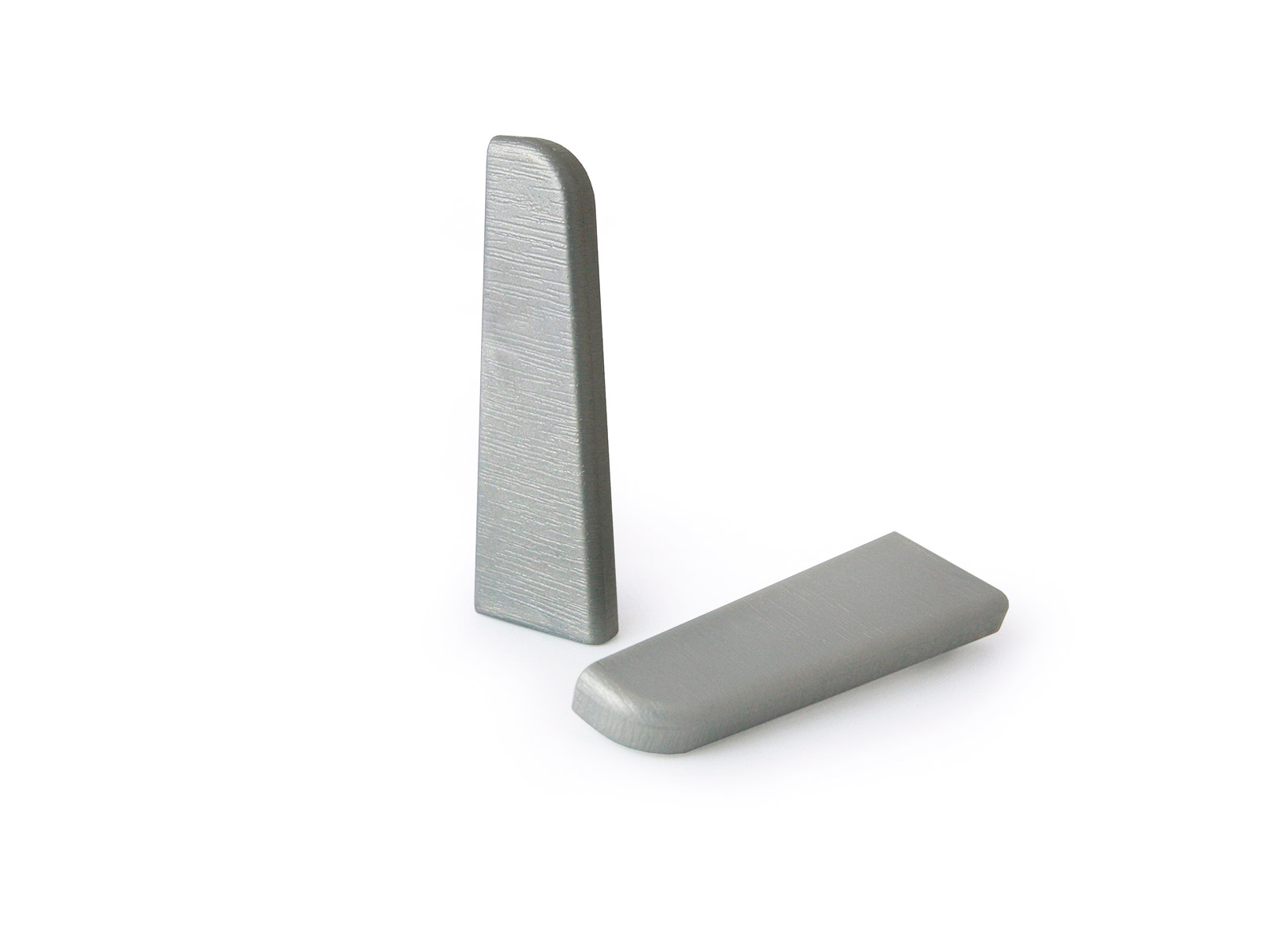 Endkappen für Döllken USL60-Clip, grau (2 Stück) rechts/links