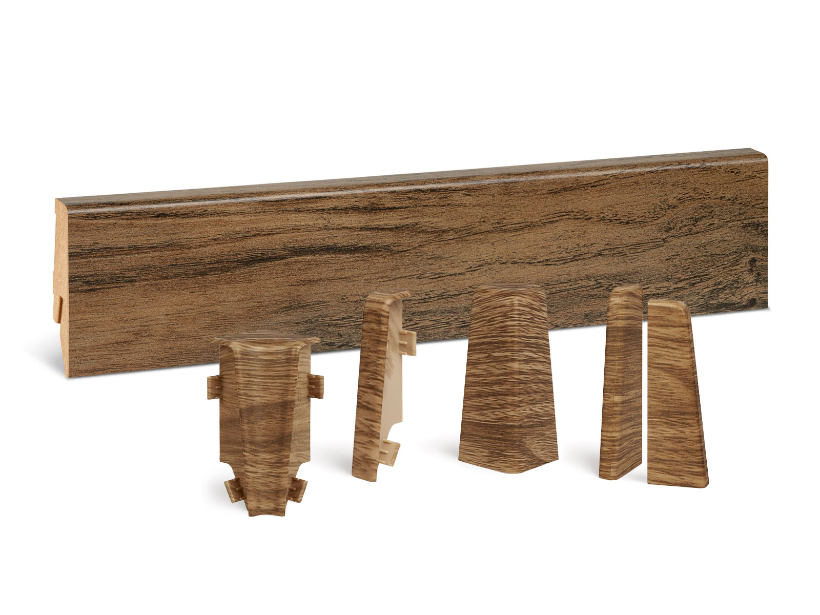 MEGA-Profil Sockelleisten Eiche rustikal (16x58mm)