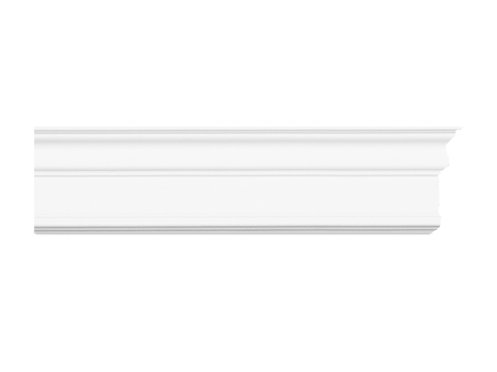 Deckenleiste Styropor D120 weiß überstreichbar (35x110mm)