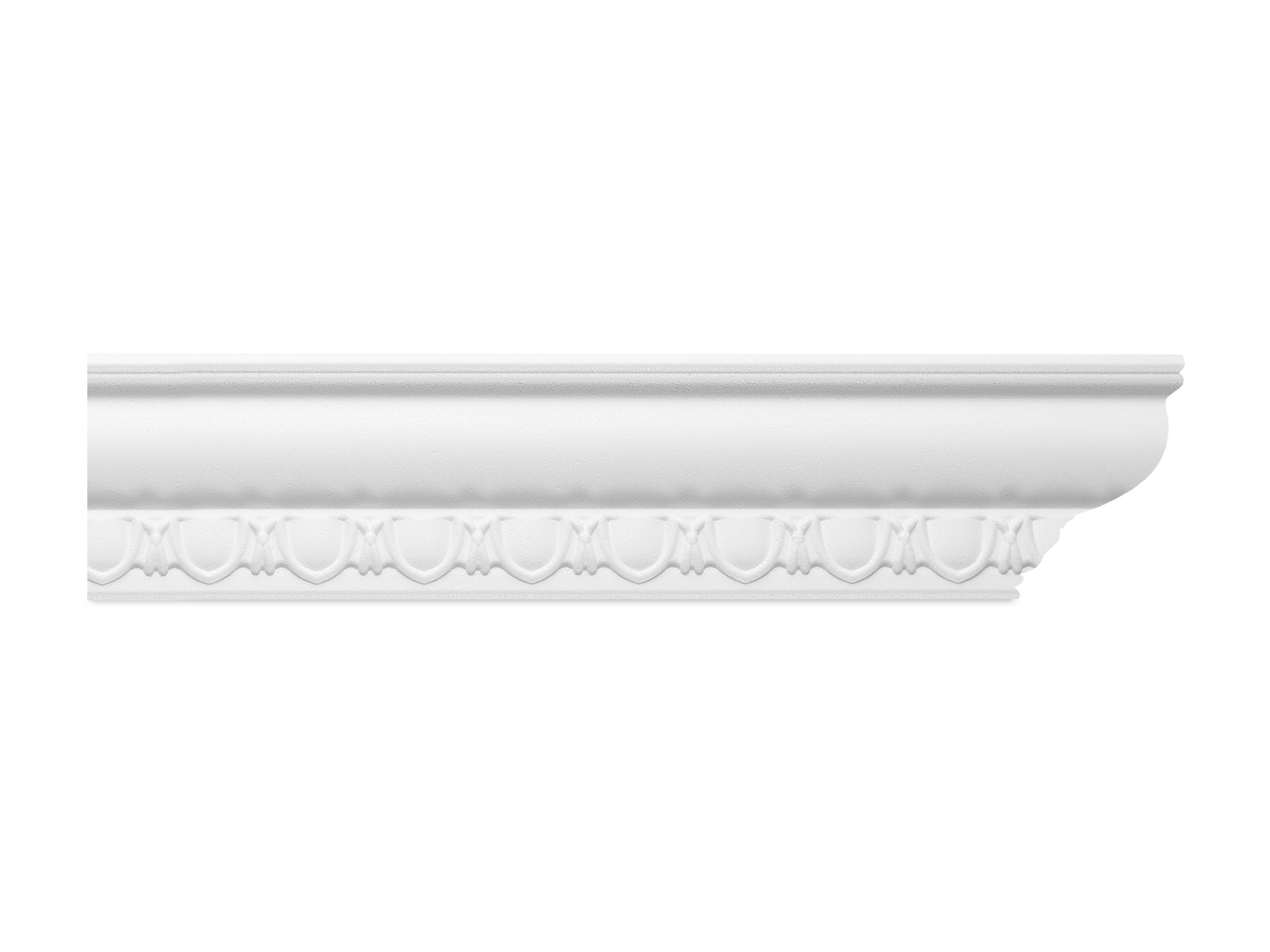 Deckenleiste Styropor Vera weiß (60x70mm)
