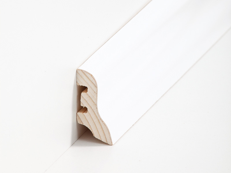 Südbrock Holz-Fußleiste Esche weiß