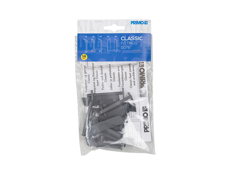 Zubehörset für Fußleiste anthrazit #5076