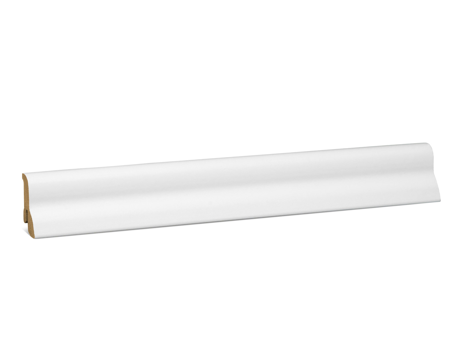 Sockelleiste weiß 20 x 40 mm Marburger Profil - MDF foliert (RAL9016)