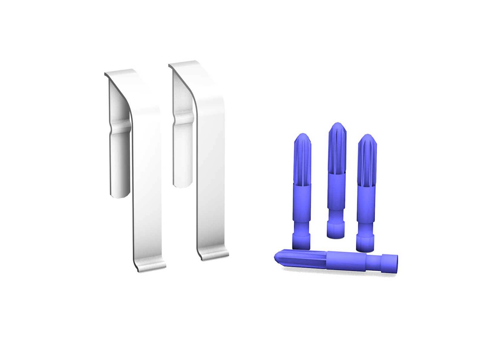 Prinz Verbinder für Aluminium  Sockelleiste 350 Nr. in silber