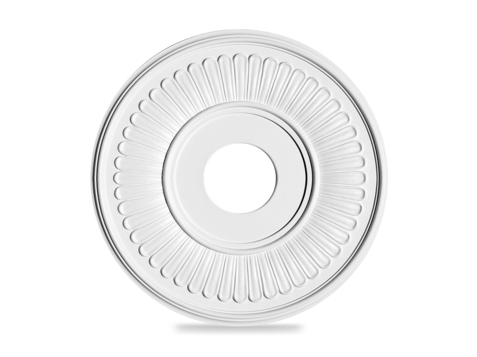 Deckenrosette Silva Styropor rund Ø 37cm