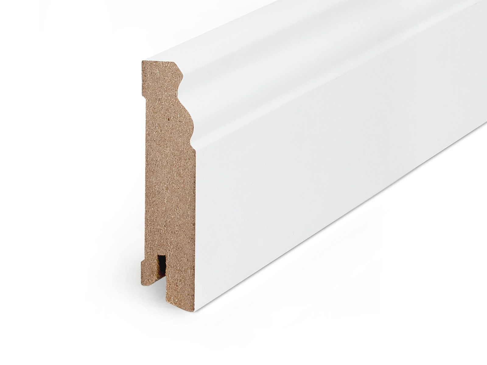 ECO Hamburger Sockelleiste Querschnitt 88m Vorteilspack in 80mm