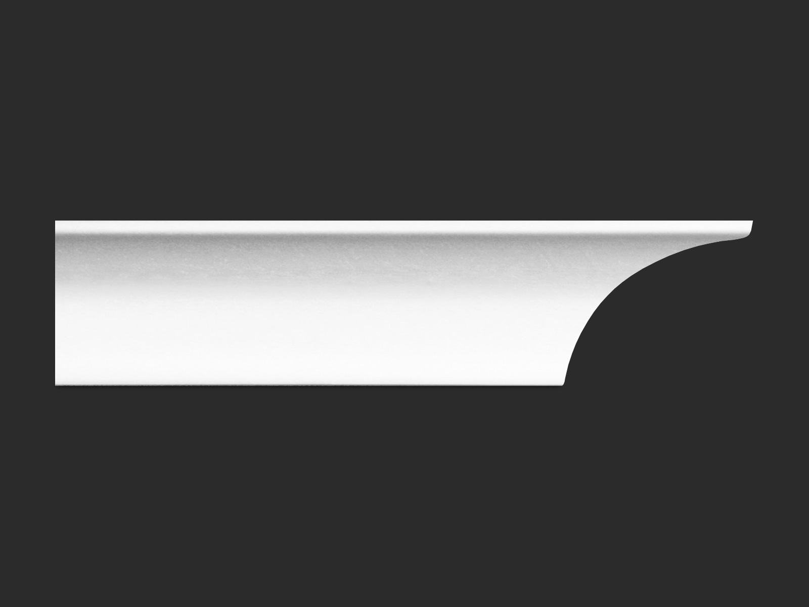 Stuckleiste Zierleiste A10 Grau