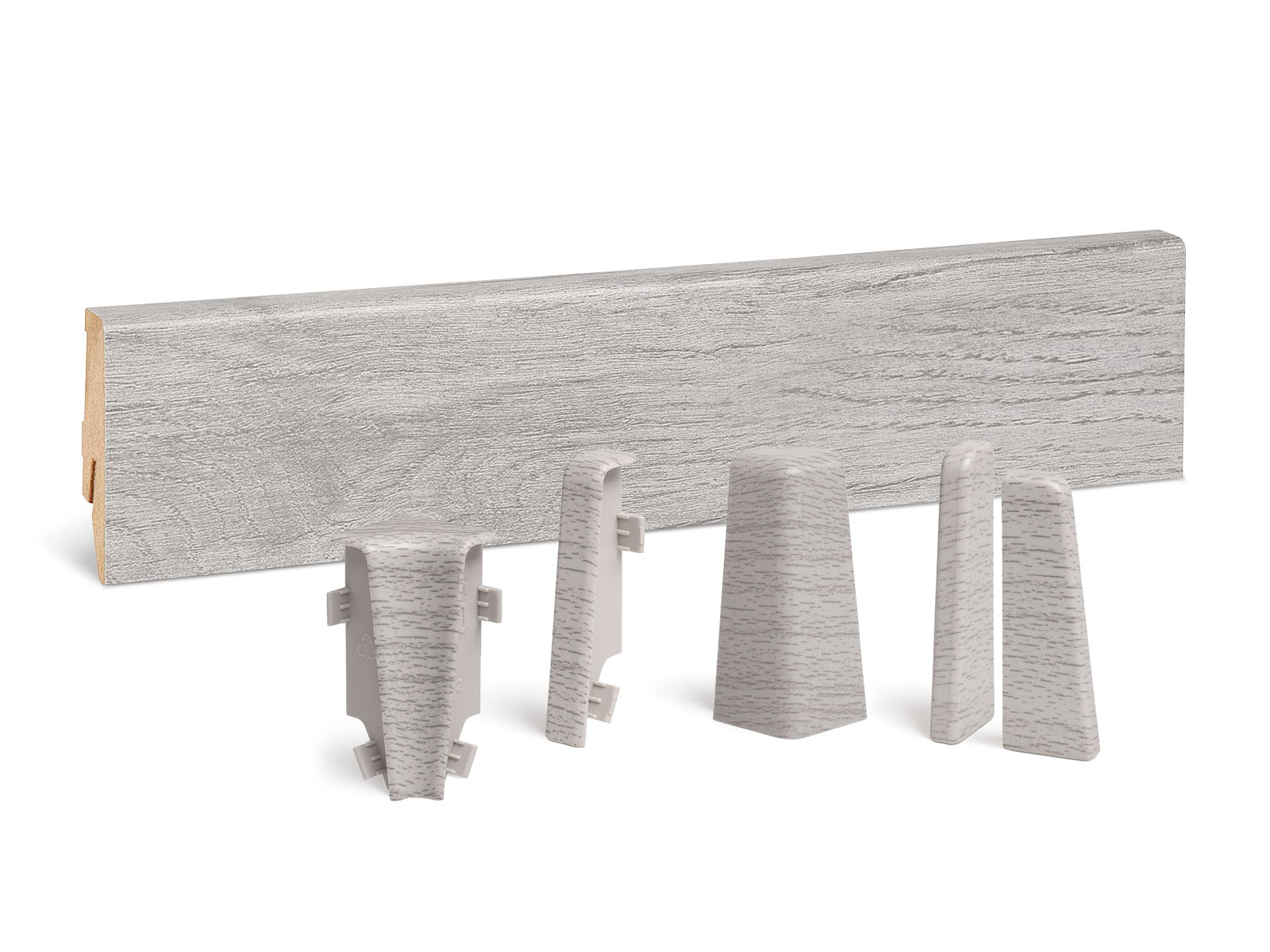 MEGA-Profil Sockelleiste Eiche hell (16x58mm)