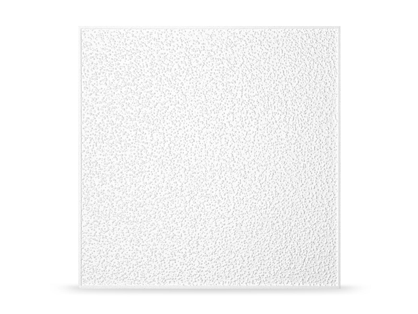 Deckenverkleidung Styropor Feinputz Weiß (50x50cm) 8er-Set