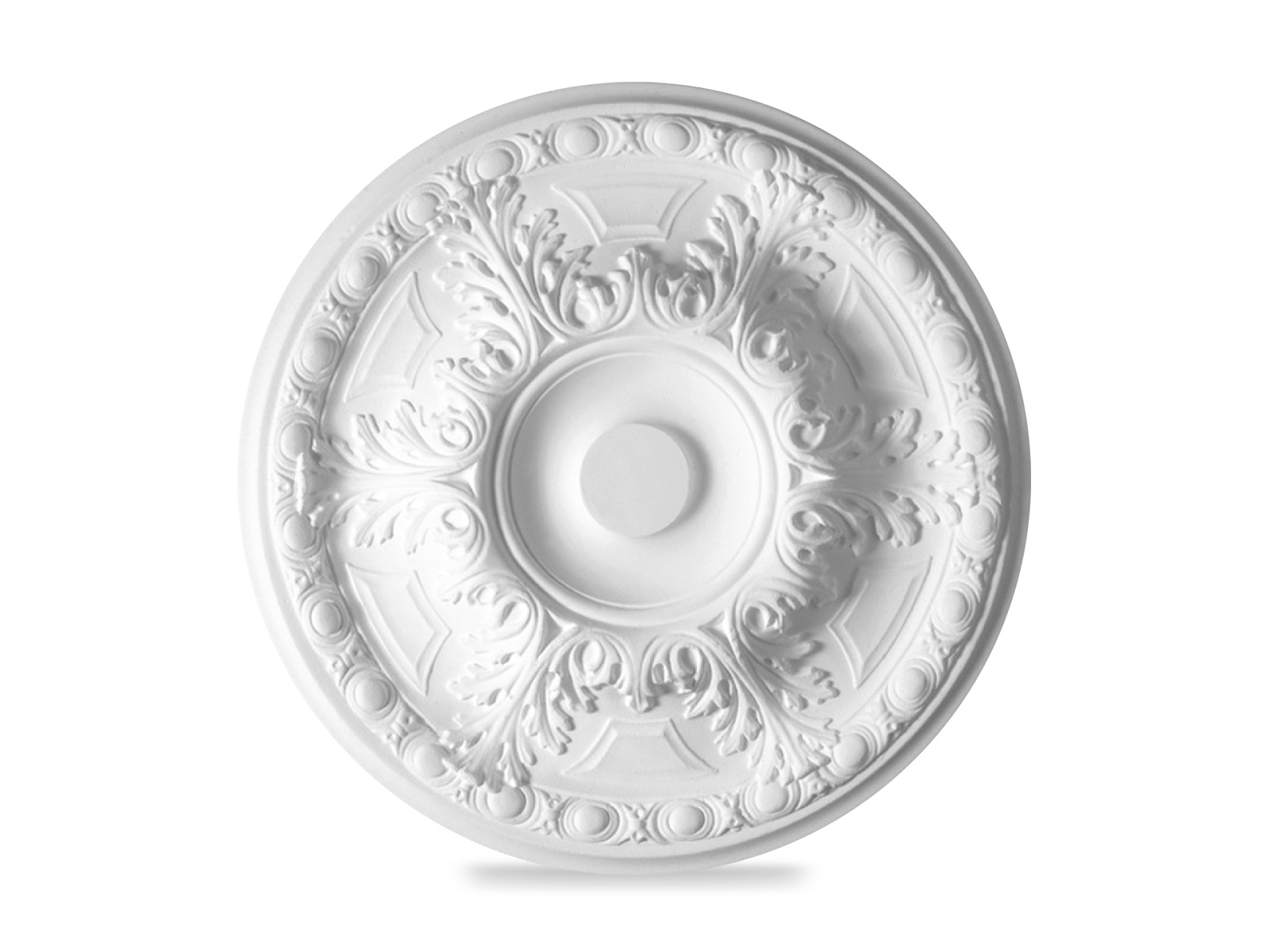 Deckenrosette Prisca Styropor rund Ø 50cm