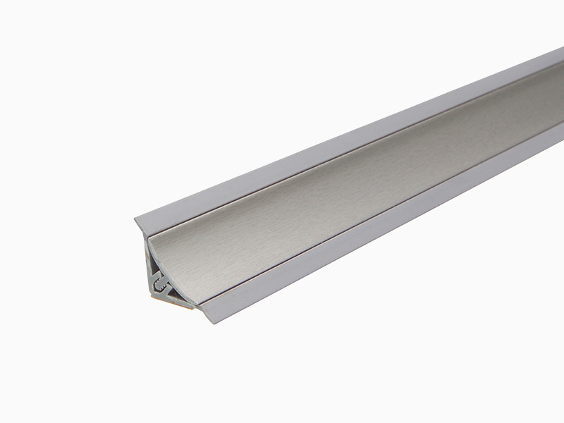 Multileiste Kunststoff Stahl-Optik – mit Dichtungslippen (14x14mm)