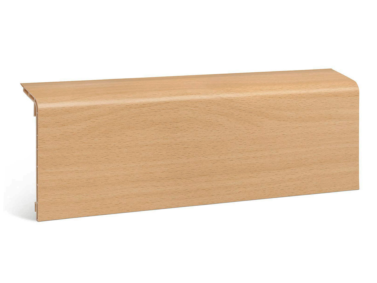 Heizungsrohrverkleidung PVC Buche (45x110mm)