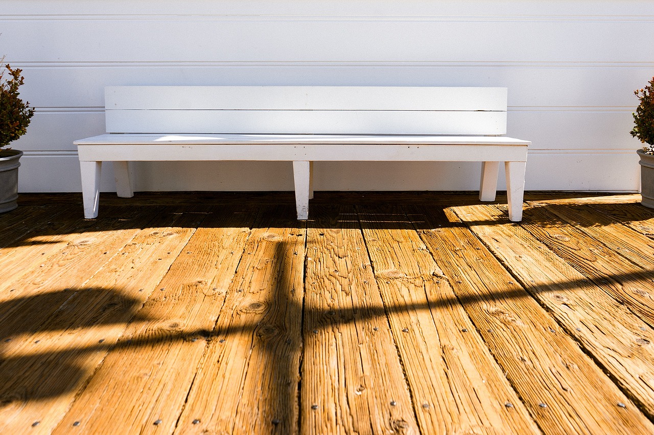 Sonne auf Holz