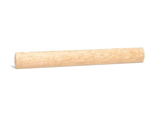 Viertelstab Eiche 12 x 12 mm - Massvholz roh