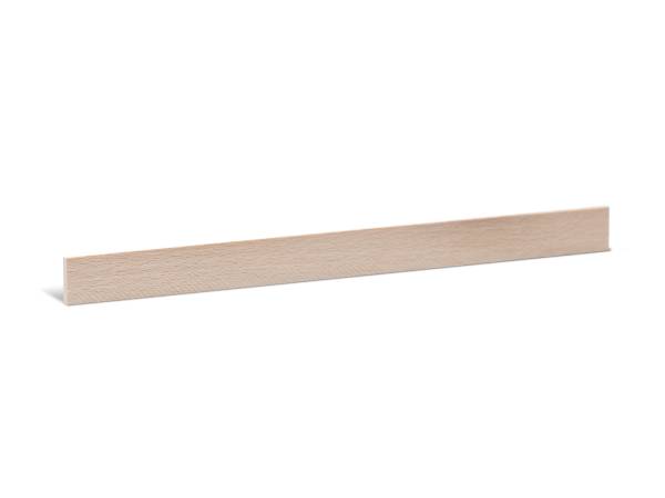 Rechteckleiste Buche 3 x 16 x 1.000 mm - Massive Holzleiste roh