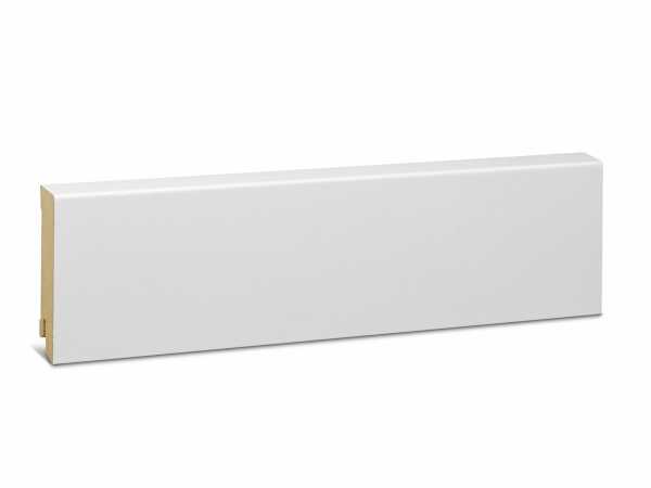 ExPress Modern MDF - weiß foliert RAL9016 (19x80mm)