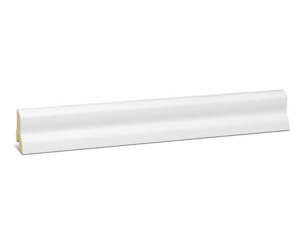 ExPress Fichte Massivholz - weiß foliert RAL9016 (20x42mm)