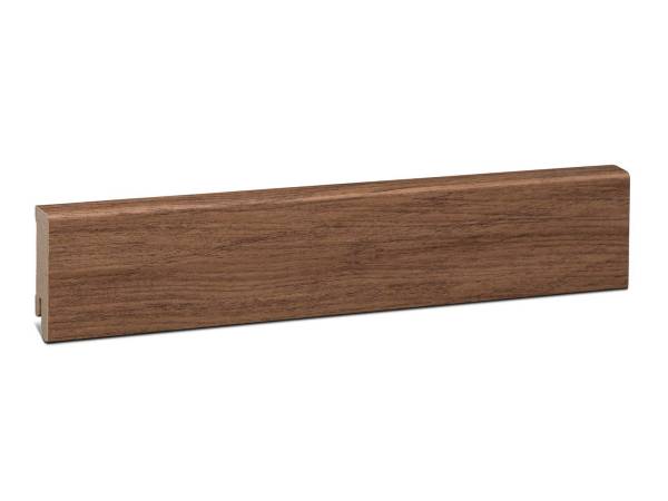 Modern MDF Laminat Fußleiste - Rustikal geölt (16x58mm)