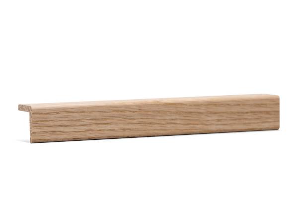 Winkelleiste Eiche 27 x 27 mm - Massivholz roh