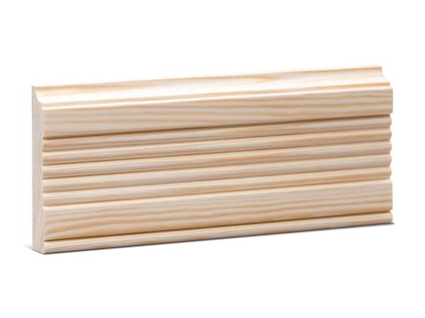 Bekleidungsleiste Kiefer roh profiliert (19x96mm)