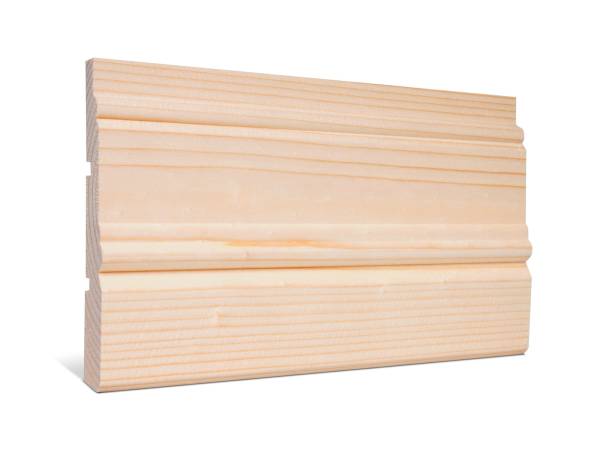 Bekleidungsleiste Kiefer roh profiliert (21x116mm)