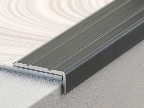 Prinz Winkelprofil Selbstklebend Edelstahl matt (24,5 x 1000 mm)