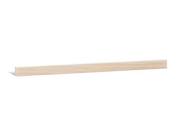 Rechteckleiste Kiefer 5 x 10 mm - Massive Holzleiste roh